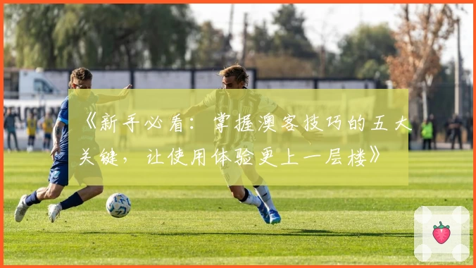 《新手必看:掌握澳客技巧的五大关键,让使用体验更上一层楼》